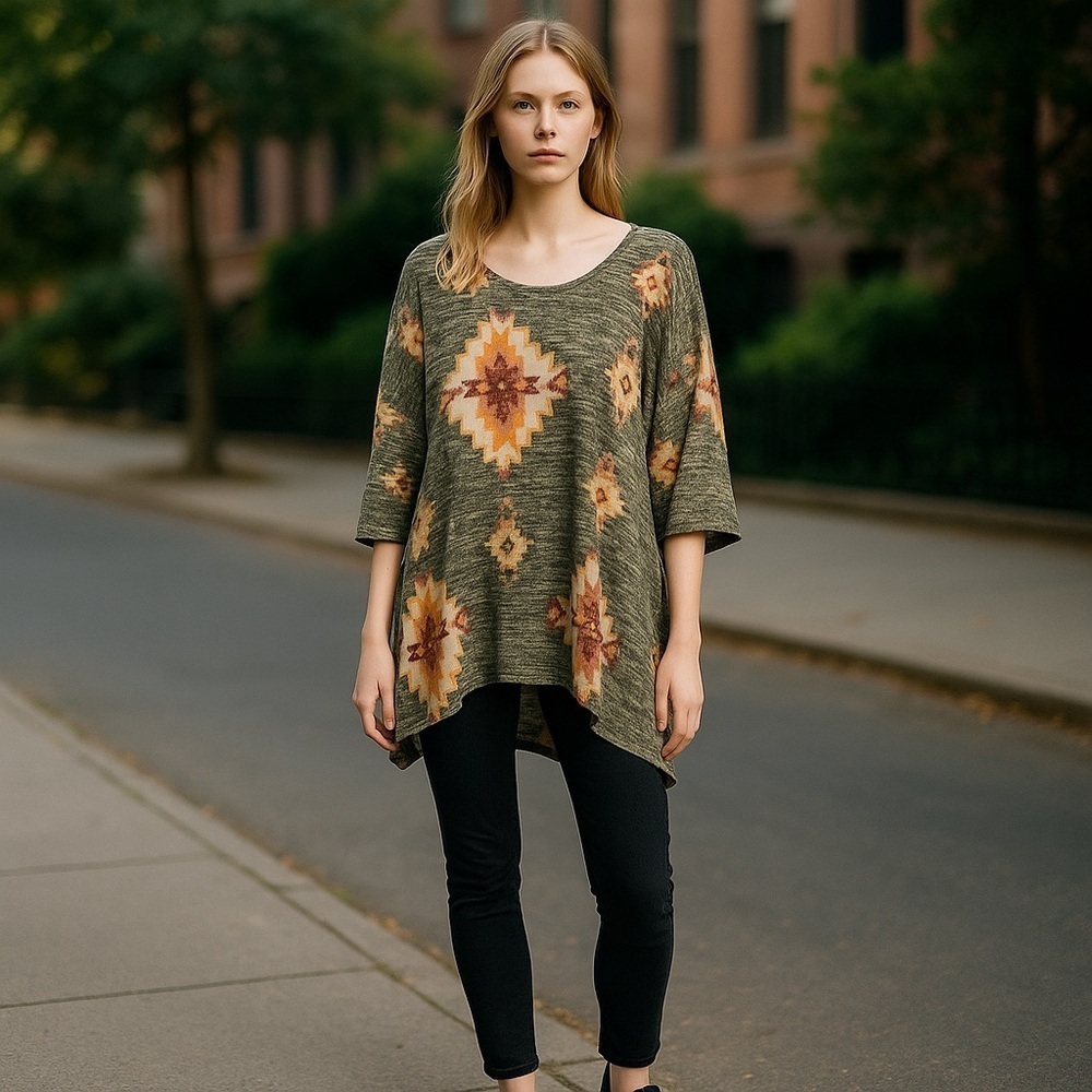 Umgee Oversized Knit Sweater